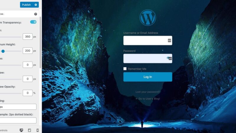 How To Create Custom WordPress Login Page
